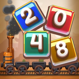 TRAIN 2048 jogo online no